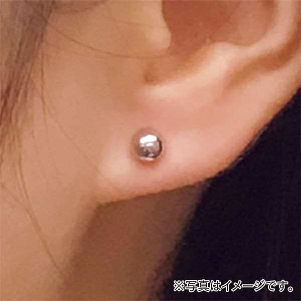 【楽天最安値に挑戦】 プラチナ／ボールピアス(ボール約5mm)の商品詳細ページ｜【本州 アクセサリー