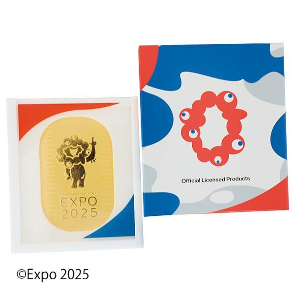 EXPO2025 OSAKA,KANSAI,JAPAN」 2025 大阪・関西万博 純金小判30g