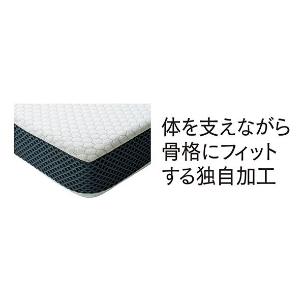 エアフリー三つ折りタイプ シングル(トゥルースリーパー)の商品