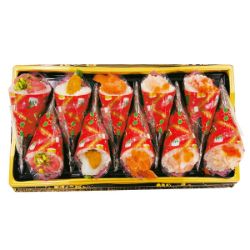 【S6013】鮪たたきやうにが入った海鮮贅沢手巻き10本 1パック