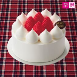 【早得】ラ・フレーズ　苺ショートケーキ4号（通常本体価格3,500円が「早得」で200円お得！）
