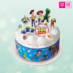 【早得】キャラクターケーキ　トイ・ストーリー（通常本体価格4,500円が「早得」で200円お得！）