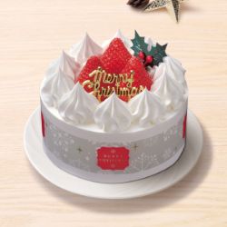 糖質を抑えた苺のケーキ　4号