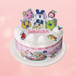 キャラクターケーキ　たまごっち