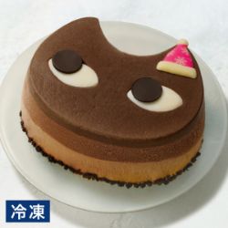 イーペルの猫祭り　ショコラアイスケーキ