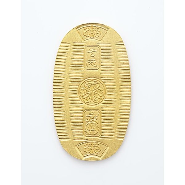 徳力本店 純金小判セット (ケース付き) 純金 千両箱セット(葵小判)：10g×50枚(光則MITSUNORI)の商品詳細ページ