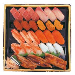 【S6006】本まぐろ中とろとぶりかに入り贅沢握り寿司27貫 1パック