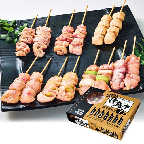 ☆かずaeon ＋X39セット3個セット 国産焼鳥串7種盛り合わせ 加熱用（冷凍）の商品詳細ページ｜【北関東
