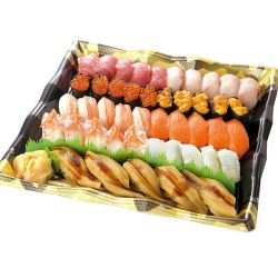 本まぐろ中とろとぶりかに入り贅沢握り寿司45貫