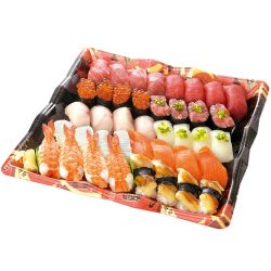 本まぐろ中とろ・赤身とぶり入り迎春握り寿司40貫