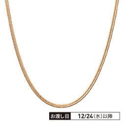 18金12面トリプル編み喜平ネックレス　約5.8g　長さ45cm　(中折れ式シングルストッパー)