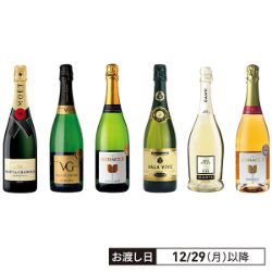 モエ エ シャンドン入りスパークリングワイン6本セット 各750ml