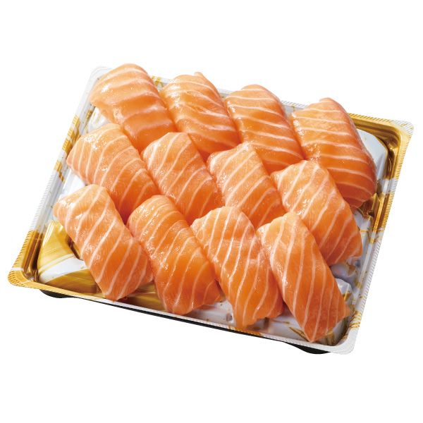 S2004】アトランティックサーモンにぎり鮨 12貫1パック(【ネットで決済