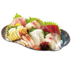 【S2008】お刺身盛合わせ（鮮魚士おすすめ）(えび入)1パック