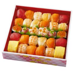 【S2013】彩りパーティー手まり寿司 30貫 1パック