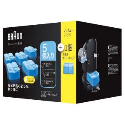 専用洗浄液カートリッジ 5個+1個