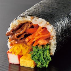 ごま油香るシャキシャキ野菜のキンパ風太巻ハーフ