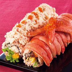 2種の太巻で楽しむずわいがにの恵方巻