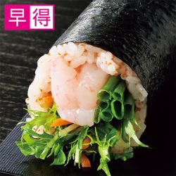 【早得】ふくい甘えびの彩り太巻