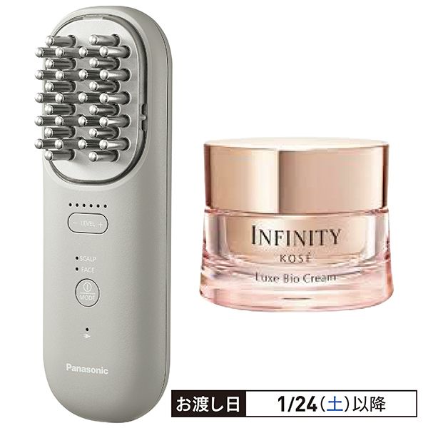 Panasonic リフトケア美顔器バイタリフトブラシ + KOSE インフィニティ