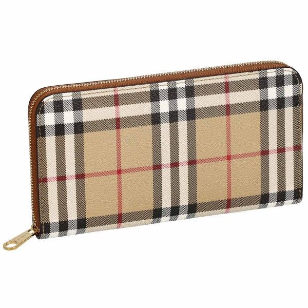 BURBERRY ラウンドファスナー長財布 8094438(BURBERRY(バーバリー))の