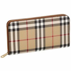 BURBERRY ラウンドファスナー長財布 8094438(BURBERRY(バーバリー))の