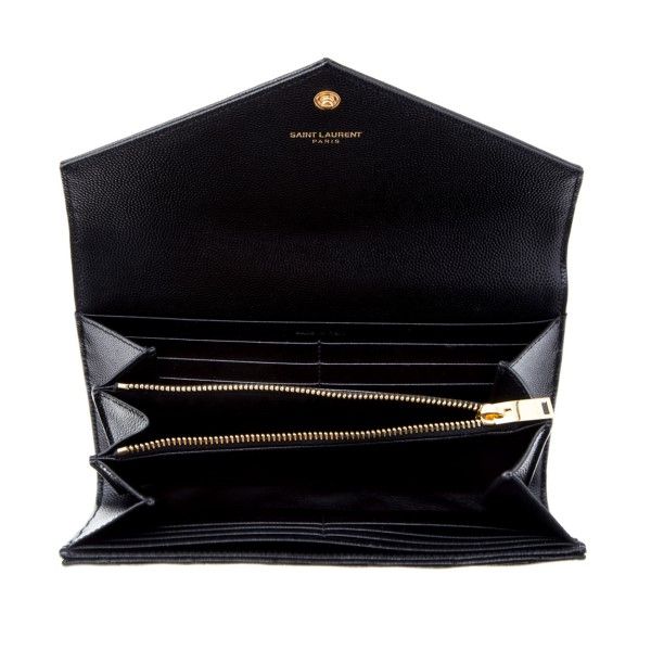 美品】サンローラン カサンドラ マテラッセ ラージ フラップ