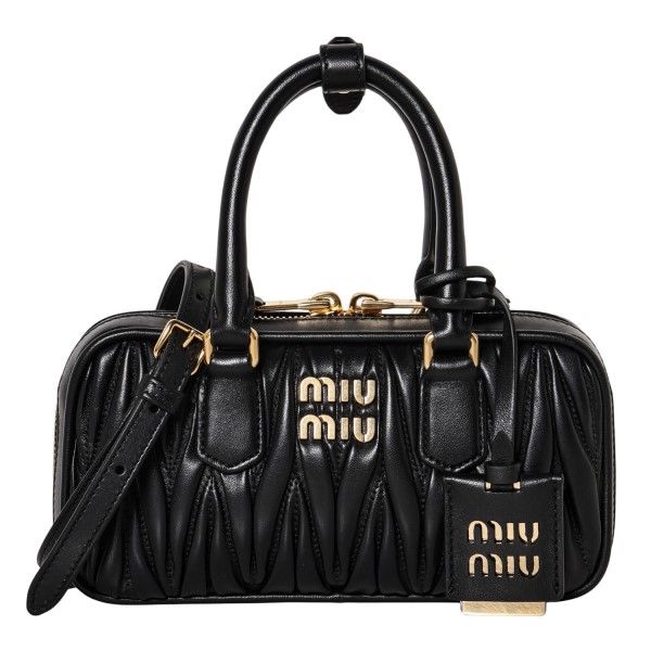 ミュウ様オーダー アルカディ マテラッセレザー ミニバッグ 5BP088 OOO AN88 F0002(MIU