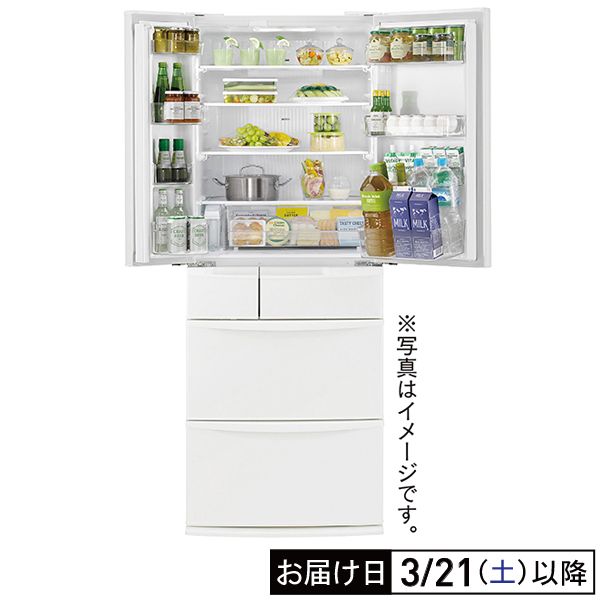 6ドア冷凍冷蔵庫 451L(Panasonic)の商品詳細ページ｜【本州・四国】1日 