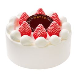 【M0001】〔ヤマザキ〕お祝いケーキ　苺サンド（5号）