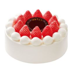 【M0002】〔ヤマザキ〕お祝いケーキ　苺サンド（6号）
